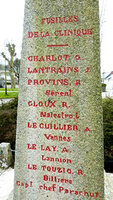 Plaque commémorative à Josselin, Morbihan