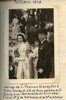 Mariage de François GLANDY