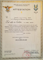 Citation à l'ordre de l'Armée Aérienne du 3e RCP - 15 octobre 1945