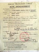 Acte d'engagement FFL MULLER Achille