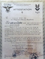 Attestation FAFL