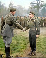 Remise de la Military Cross