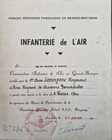 LORENZONE Raymond (brevet parachutiste)