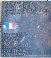 Plaque du monument de Sennecey le Grand