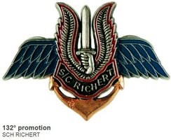 Insigne de la promotion sergent-chef RICHERT