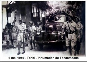 Enterrement de TEHAAMOANA Teoheau, Moeva