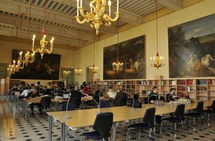 Salle de lecture des archives du SHD