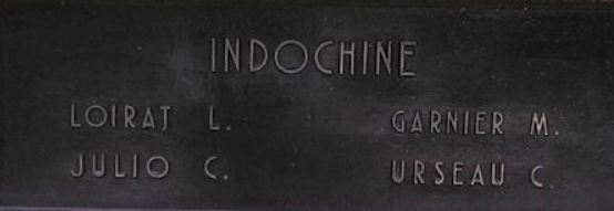 PLAQUE COMMEMORATIVE MONUMENT AUX MORTS DE LA BAULE-ESCOUBLAC